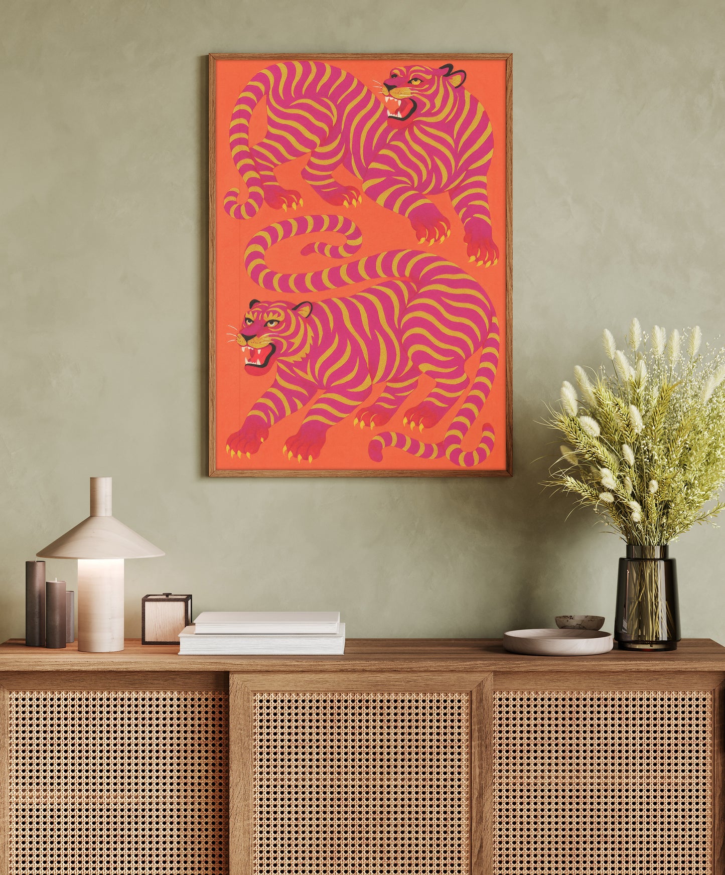 Wild tigers