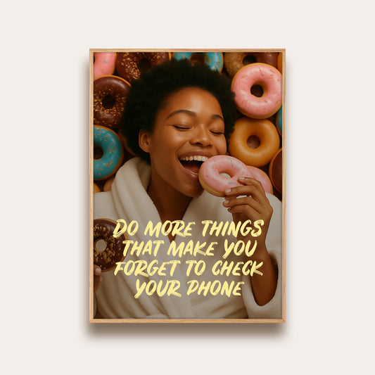 Forget  your phone